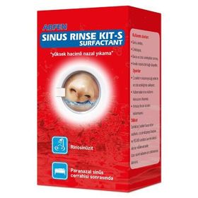 Abfen Sinus Rinse Kit Surfactant Burun Yıkama Kiti