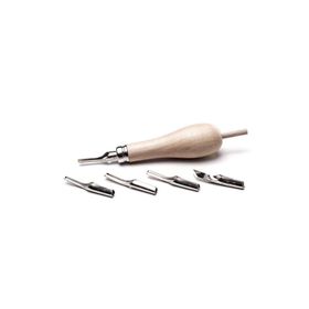 Abig 5’li Kayın Ağacı Sapı 0.60 mm Linol Oyma Seti