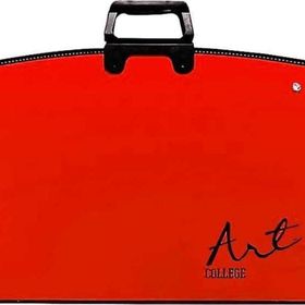 Abka Art College 38x55 cm Kırmızı Proje Çantası