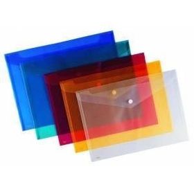 Abka Kırmızı 12'li Paket A4 Çıtçıtlı Evrak Dosyası