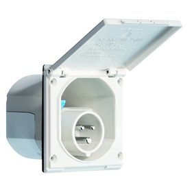 ABL CEE IP44 220V Beyaz Dahili Gömme Karavan Elektrik Girişi