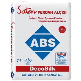 Abs 25 kg Saten Perdah Alçısı