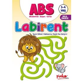 ABS 3-4 Yaş Labirent - Pinokyo Yayınları
