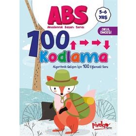 ABS 5-6 Yaş 100 Kodlama - Pinokyo Yayınları