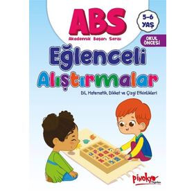 ABS 5-6 Yaş Eğlenceli Alıştırmalar - Pinokyo Yayınları