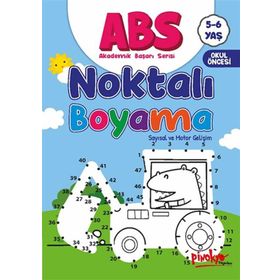 ABS 5-6 Yaş Noktalı Boyama - Pinokyo Yayınları