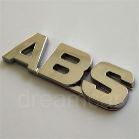 Abs 8000638 Krom 3 Boyutlu Amblem