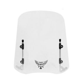 ABV Universal 49x49 cm Bağlantı Ekipmanlı Şeffaf Siperlik