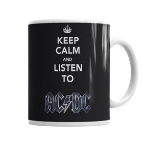 Ac Dc Logo Kupa Bardak