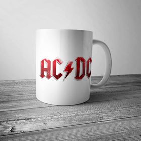 Ac Dc Logo Kupa Bardak
