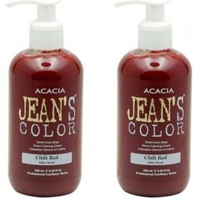 Acacia Jean's Color Amonyaksız Biber Kızılı 2x250 ml Saç Boyası