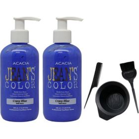 Acacia Jean's Color Amonyaksız Deli Mavi 250 ml Saç Boyası