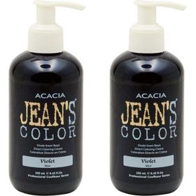 Acacia Jean's Color Amonyaksız Violet 2x250 ml Saç Boyası