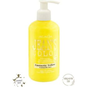 Acacia Jean's Color Fantastik Sarı 250 ml Fantastic Yellow Pastel Amonyaksız Balyaj Renkli Saç Boyası