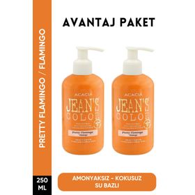 Acacia Jean's Color Flamingo 250 ml Pretty Flamıngo Pastel Amonyaksız Balyaj Renkli Saç Boyası