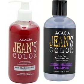Acacia Jean's Color Pamuk Şeker Pembe 2x250 ml Saç Boyası