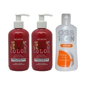Acacia Jeans Color Pamuk Şekeri Pembe 2x250 ml Saç Boyası