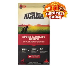 Acana 17 KG Sport Agility Tavuk ve Balıklı Tahılsız Yetişkin Köpek Maması