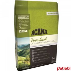 Acana 2 kg Grasslands Kuzulu, Ördekli ve Balıklı Tahılsız Yetişkin Köpek Maması