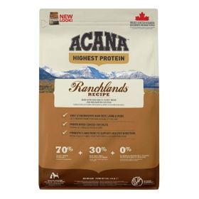 Acana 2 kg Ranchlands Tahılsız Sığır ve Kuzu Etli Yetişkin Köpek Maması