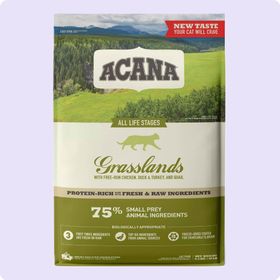 Acana Grasslands Ördekli ve Tavuklu Tahılsız 4.5 kg Kedi Maması