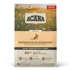 Acana Homestead Harvest Yüksek Proteinli Tavuklu ve Hindili Yetişkin 4.5 kg Kedi Maması