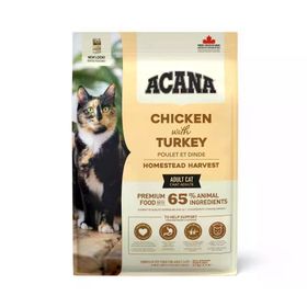 Acana Homestead Harvest Yüksek Proteinli Tavuklu ve Hindili Yetişkin 4.5 kg Kedi Maması