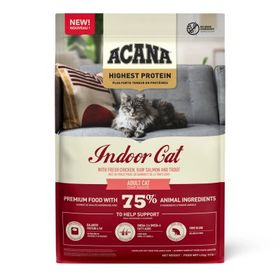 Acana Indoor 4.5 kg Yüksek Proteinli Tavuk ve Balıklı Kedi Maması