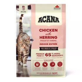Acana Indoor Entree Hairball Control 4.5 kg Tavuklu ve Ringa Balıklı Kısırlaştırılmış Kedi Maması