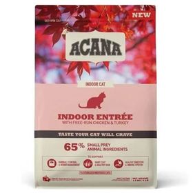 Acana Indoor Entree Kısırlaştırılmış Tüm Irklar İçin Hindi-Balık-Tavuk 1.8 kg Kuru Kedi Maması