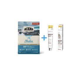 Acana Pacifica Tahılsız Balıklı 1.8 kg Yetişkin Kuru Kedi Maması + Soft Extra 100 gr Malt
