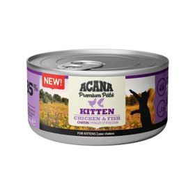 Acana Premium Pate 85 gr Ezme Tavuklu ve Balıklı Yavru Kedi Konservesi