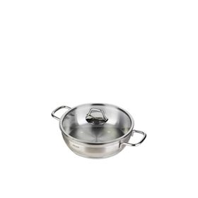 Acar 016469 Karat Çelik 28 cm Basık Tencere