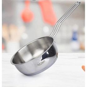 Acar 016750-12 Karat 16 cm 0.80 lt Basık Çelik Kaçerola Sos Tavası