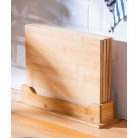 Acar 1 Bambu 4'lü 28x22.5 cm Kesme Tahtası