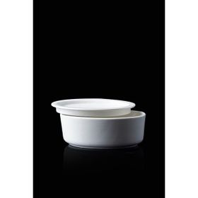 Acar 10954 Porselen Oval Kapaklı Kase