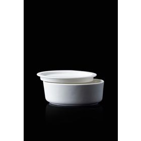 Acar 10954 Porselen Oval Kapaklı Kase