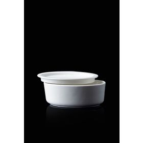 Acar 10954 Porselen Oval Kapaklı Kase