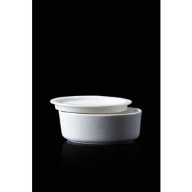 Acar 10954 Porselen Oval Kapaklı Kase
