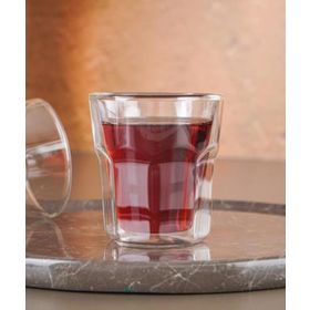 Acar 115 250 ml Çift Cidarlı Cam Bardak
