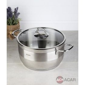 Acar 16463 Karat 24 cm Derin Çelik Tencere