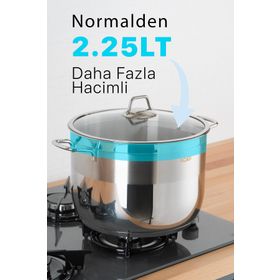 Acar 28 cm Karat Deep Plus Derin Tencere