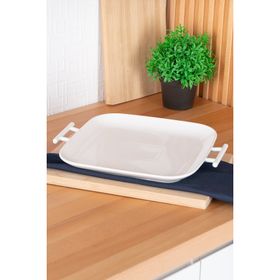 Acar 32.5 Bianco Perla Kare Kulplu Servis Tabak