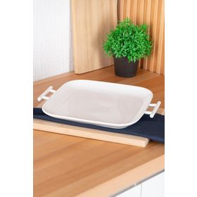 Acar 32.5 Bianco Perla Kare Kulplu Servis Tabak