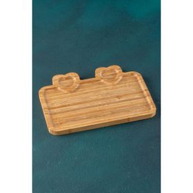 Acar 33 28x18 cm Bambu Dikdörtgen Sunumluk Tabak
