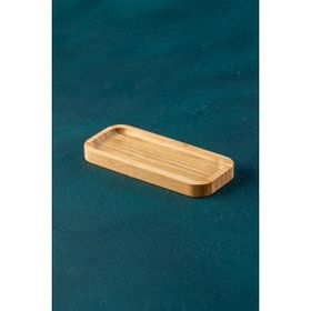 Acar 41 17,5x7,5 cm Bambu Dikdörtgen Tabak