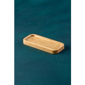 Acar 41 17,5x7,5 cm Bambu Dikdörtgen Tabak