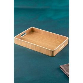 Acar 41 cm Bambu Sunum Tepsi