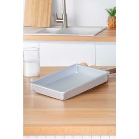 Acar 5780 Alüminyum Dikdörtgen 36 cm Kek Kalıbı