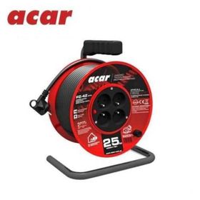 Acar 82478 25 m 3x1.5 mm Makaralı Uzatma Kablosu